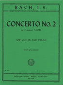 Concerto no. 2 E major, BWV 1042 (Galamian)