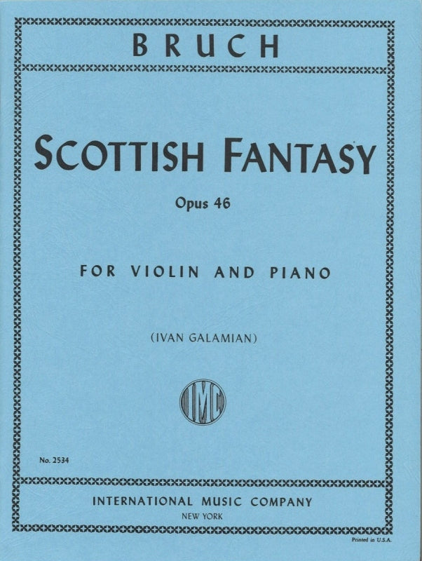 Scottish Fantasy, op. 46 (Galamian)