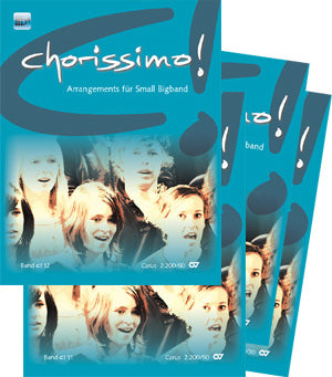 Chorissimo. Instrumentale Begleitsets für Small Bigband, Vol. 1 bis Vol. 4 [set of parts]