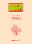 Zwei Volkslieder [version for wind instruments]