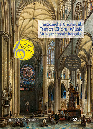 Chorbuch Französische Chormusik [conductor's score, with CD]