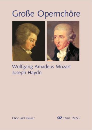 Große Opernchöre. Mozart · Haydn (Chor & Klavier)