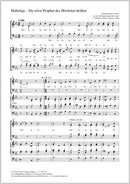 Halleluja - Du wirst Prophet des Höchsten heißen