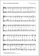 Herre, nun läßt du deinen Diener (SATB)