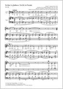 In thee is gladness (In dir ist Freude)