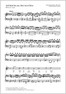 Ach bleib bei uns, Herr Jesu Christ, BWV 6, 3 und 6 [separate edition with choral collection]