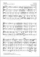Sanctus, KV 115 (SAB)
