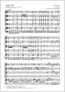 Agnus Dei, KV 115 (SATB)