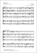 Kyrie in C, KV 115 (SATB)