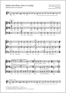 Danket dem Herrn, denn er ist gütig