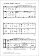 Wie kommts, dass du so fröhlich bist (B-flat major)