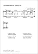 Vom Himmel hoch, da komm ich her (SAB)