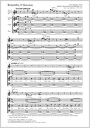 Remember, O thou man (Soli SA+SATB)