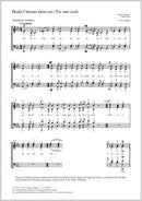 Hodie Christus natus es / Tui sunt coeli