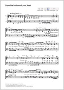 From the bottom of your heart