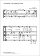 Schwesterlein, wann gehn wir nach Haus