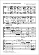 Zu Regensburg auf der Kirchturmspitz