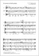 Es kommt ein Schiff geladen