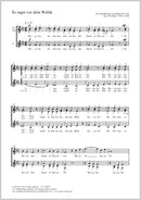 Es taget vor dem Walde