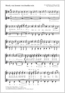 Horch, was kommt von draußen rein