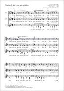 Nun will der Lenz uns grüßen