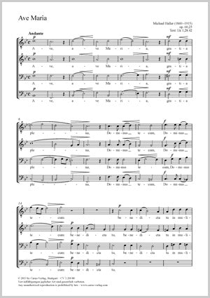 Ave Maria, op. 60, 25