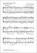 Dem großen Gott sei Ehre