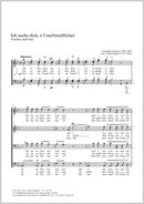 Ich suche dich, o Unerforschlicher