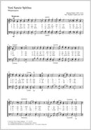 Veni Sancte Spiritus (Komm, o Geist der Heiligkeit)