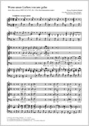 Wenn uns're Lieben von uns gehen