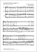 Ach bleib mit deiner Gnade bei uns, Herr Jesu Christ, MWV A 14