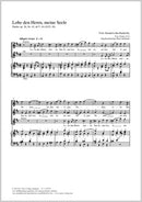 Lobe den Herrn, meine Seele (SATB)