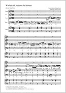 Wachet auf, ruft uns die Stimme II