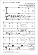 Nun jauchzet dem Herren, alle Welt