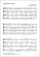 Zu Bethlehem geboren (polyphonic SATB version)