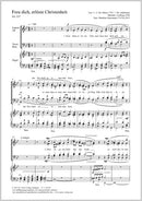 Freu dich, erlöste Christenheit (SATB, Org)