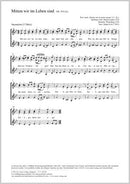 Mitten wir im Leben sind (SSA)