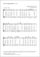 Gott ist gegenwärtig（2声）