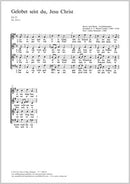 Gelobet seist du, Jesu Christ