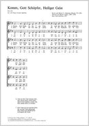 Komm, Gott Schöpfer, Heiliger Geist