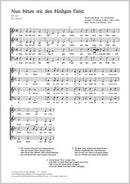 Nun bitten wir den Heiligen Geist