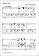 Cantique de Noël (SA版）