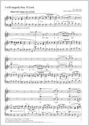 I will magnify thee, O Lord