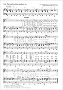 Ein Tag ruft es dem andern zu