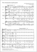 Thou wilt keep him in perfect peace