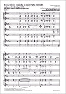 Ecco, Silvio / Qui pependit, SV 97