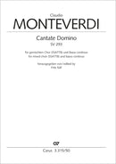 Cantate Domino, SV 293