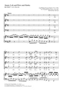 Amen, Lob und Preis und Stärke, BR-CPEB Fs 10.2/1 (Wq 226)