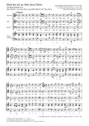 Dich bet ich an, Herr Jesu Christ, BR-CPEB Hs 52/4 (Wq 208, 4)