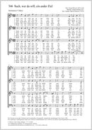 Such, wer da will ein ander Ziel (SATB)